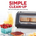 thumbnail image 4 of DASH Clear View Toaster: Extra Wide Slot Toaster with See Through Window - Defrost, Reheat + Auto Shut Off Feature for Bagels, Specialty Breads & oth, 4 of 7