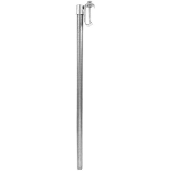 Hemoton Outdoor Light Pole Mounting Arm, Metal Bracket for Hanging Lamp, 1 Set Outdoor Lighting Accessory