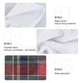 thumbnail image 2 of Yayeee Kitchen Hanging Hand Towels Set of 2 with Loop Bathroom Absorbent Tie Towel, Warm Tartan Mosaic, 2 of 7