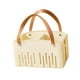 thumbnail image 5 of Canasta de almacenamiento portátil, cesta de ducha con mango, bolso de ducha multipropósito, contenedor de organizador de tocador para el dormitorio Crema, 5 of 8