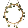 thumbnail image 1 of Youkk 2Meter 20 LED Simulation Rattan Leaf Lights String Copper Wire Lights String Wedding Decoration for Home Jungle Party Decor, 1 of 6