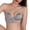 Gray, variant on Wisremt Women's Strapless Gather Bra Sexy Padded Push Up Invisible Adjustable Bras