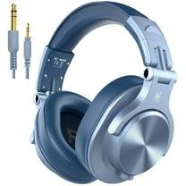 OneOdio A70 Foldable Bluetooth Over-Ear DJ Headphones with Dual-Duty Cable, Sky Blue