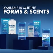 Gillette Antiperspirant and Deodorant for Men, Clear Gel, Cool Wave, 2.85 oz