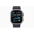 thumbnail image 3 of Apple Watch Ultra 2 (GPS + Cellular, 49mm) - Caja de Titanio con Correa Ocean Azul, Talla Ùnica (Reacondicionado), 3 of 4