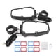 thumbnail image 2 of Espejo retrovisor lateral trasero UTV/ATV de 175 pulgadas/2 pulgadas con luz marco trasero de 3 colores ajustable ANGGREK Otros, 2 of 8