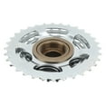 thumbnail image 4 of Bike 7 Speed Freewheel, Silver Bike Rotating Flywheel Steel Accuracy Thread Low Noise  For Road Riding, 4 of 8