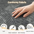thumbnail image 3 of Centilab 3 in 1 Bean Bag Chairs, Adult Giant Floor Cushion, Convertible Bean Bag Beds with Machine Washable Cover for Living Room Bedroom Lounge, Gray, 3 of 8