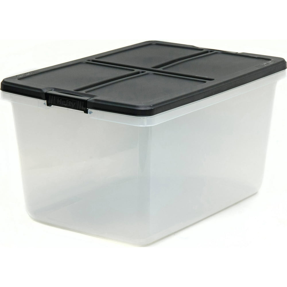 Hefty 15 qt. Storage Bin Clear