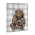 thumbnail image 2 of Stupell Industries Farmhouse Bear and Cub Grey Plaid Canvas Art, 36 x 48, by Lil' Rue, 2 of 7