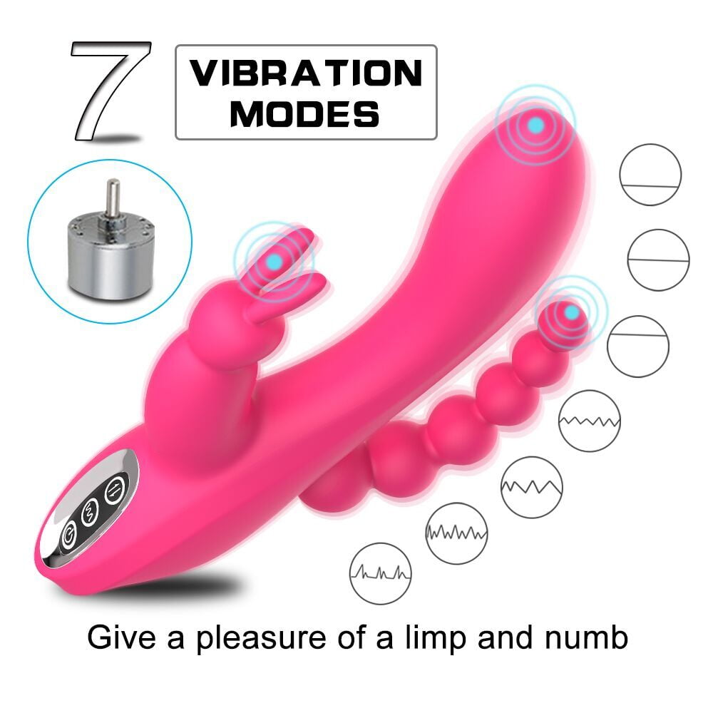 XBONP Vibromasseur Lapin pour Femmes, Jouets Sexuels Rotatifs avec Perles,  Stimulateur Clitoridien tanche 3 en 1, Jouet Adulte, Masseur Personnel  pour Femmes, Jeux Sexuels pour Couples - Walmart.ca