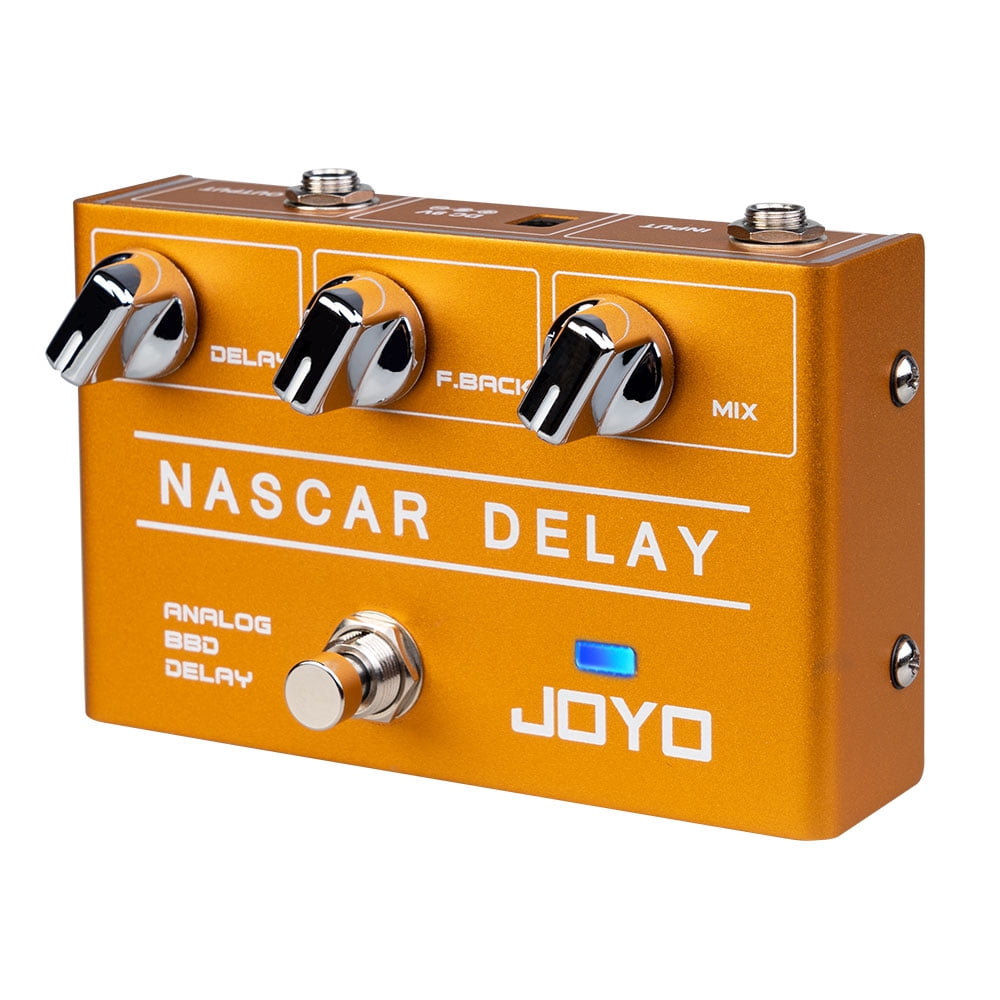 JOYO R-10 Analog Delay Guitar Pedal Classic BBD Vintage Warm Natural Sound for Solo