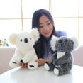 thumbnail image 3 of Cute Simulated Koala Plush Toy Super Soft Stuffed Animal Doll Birthday Gift, 3 of 8