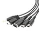 thumbnail image 2 of Cable cargador USB 5 en 1 compatible con Nintend NEW 3DS XL NDS Lite NDSI LL WII U, 2 of 5
