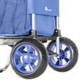 thumbnail image 5 of dbest products Trolley Dolley Shopping Grocery Foldable Utility Cart Tote, Blue, 5 of 5