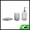 Black, variant on Unique Bargains Durable Waves Bathroom Accessories Kit 3Pcs Black