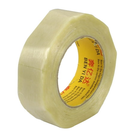 Temp Glass - 55M Long 40mm Wide Insulating Fiber Tape Adhesive for High Temp Resistant Glass