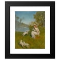 thumbnail image 2 of John Collier 20x24 Black Modern Framed Museum Art Print Titled - Woodland Nymph, 2 of 5