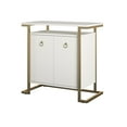 thumbnail image 5 of CosmoLiving by Cosmopolitan Camila Bar Cabinet, White, 5 of 7