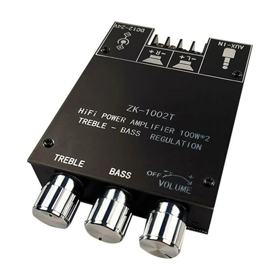 Subwoofer Amplifier Channel Mini Bluetooth Amplifier Board Professional Sound Amplifier for Speaker ,Bass & Treble Control