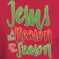 thumbnail image 3 of CafePress - Jesus Is The Reason Dark T Shirt - Men's Classic Graphic Cotton T-Shirt, 3 of 4
