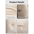 thumbnail image 4 of Genérico Triangular Pillow Headboard for Twin XL Beds: Corduroy Backrest with Storage Pocket | Ergonomic Wedge Cushion for Dorm Rooms & College Students (Pink,Queen (59" W)), 4 of 7