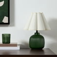 thumbnail image 2 of Home Decor Collection 12.5" Green Ceramic Table Lamp, 2 of 5