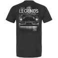thumbnail image 3 of Men's Checkered Flag Black NASCAR Hall of Fame Legends Retro T-Shirt, 3 of 3