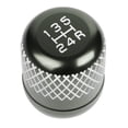 thumbnail image 2 of DNA Motoring SK-5S-T1-GM Universal 5-Speed Gun Mental Anodized Aluminum Netted Racing Shift Knob, 2 of 4