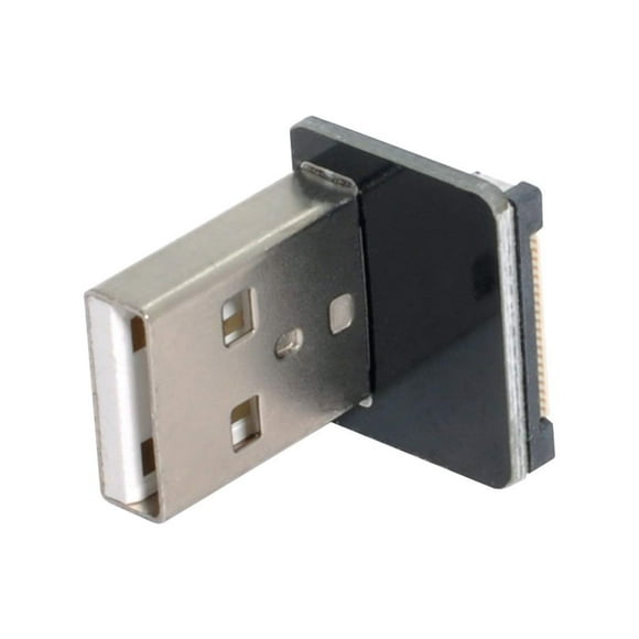 JSER CYFPV Connecteur Mâle USB2.0-UP Angle pour FPV HDTV Multicoptère Photographie Aérienne (USB2.0-UP Angle)