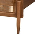 thumbnail image 6 of Baxton Studio Gardwin Mid-Century Wood Queen Size Platform Bed in Ash Walnut, 6 of 9