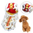 thumbnail image 1 of Traje divertido Yinane accesorios de Ropa Disfraz de león danzante para perros Blanco grande, 1 of 8