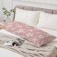 thumbnail image 6 of Pink Starfish Coastal Body Pillow Cover 20 x 54 Inch Decorative Pillow Cover Nautical Summer Ocean Abstract Art Lumbar Pillowcase Seasonal Rectangle Cushion Case for Couch Sofa Bed Living Room, 6 of 9