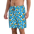 thumbnail image 2 of Fotbe Flying Bees Trajes de Baño Estampados para Hombre, Shorts de Verano de Secado Rápido, Ropa de Playa, Bañadores-3X-Large, 2 of 6
