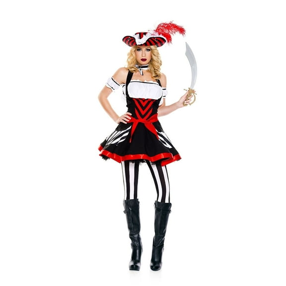 Music Legs Women's Adult Women's Sea Rover Pirate Costume