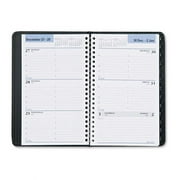 Angle View: At-A-Glance G21000 Weekly Appointment Book w/Tabbed Tel/Address Pages  4-7/8 x 8  Black