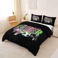 thumbnail image 2 of Erosebridal Football Soccer Sport Duvet Cover Set,Kids Ball Games Bedding Full For Boys Girls,Reversible Black 3 Pieces,No Comforter, 2 of 6