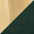 thumbnail image 2 of LumiSource Gold Metal, Green Velvet Claire 30" Fixed-Height Bar Stool - Set of 2, 2 of 8