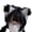 Black, variant on Delicate Dog Ear Headwear Soft Plush Halloween Costume Accessories Adjustable for Party Costumes and Daily Fun