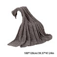 thumbnail image 3 of Super Soft Fleece Throw Blanket 100x120cm, Heavyweight Plush Velvet Blanket with Embossed Texture and Durable Stitching – Cozy Couch Cover for Bed, Outdoor Use and Home Decor Accent, 3 of 4