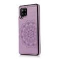 thumbnail image 1 of PU Faux Leather Flower Mandala Case For Samsung Galaxy A54 A14 A73 A53 A33 A13 A72 A52 A42 A32 A22 A12 A82 4G 5G Card Slot Magnetic Phone Cover, 1 of 5