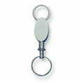 thumbnail image 1 of Silver Tone Valet Key Band Ring Size, 1 of 5