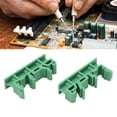 thumbnail image 1 of Circuit Board Mounting Bracket, DIN Rail Adapter Nylon High Temp Resistant Carrier Clip Screw Mount  for PCB Electronic Switching Devices, 1 of 7