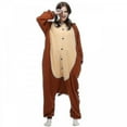 thumbnail image 4 of Combinaison Pyjama une-Pièce Kigurumi à Oreilles Rondes Singe Costume Chandail à Capuchon Animal, 4 of 5