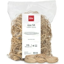 Office Depot Rubber Bands, #54, Assorted Sizes, 1 Lb. Bag, 2454408