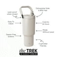 thumbnail image 3 of Simple Modern 30 fl oz Insulated Stainless Steel Trek Pivot Tumbler with Straw Lid and Top Handle|Almond Birch, 3 of 7