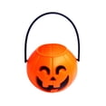 thumbnail image 1 of Portable Pumpkin Lantern Halloween Decoration Decorations April Fools' Day Large Medium And Small Candy Bucket, 1 of 4