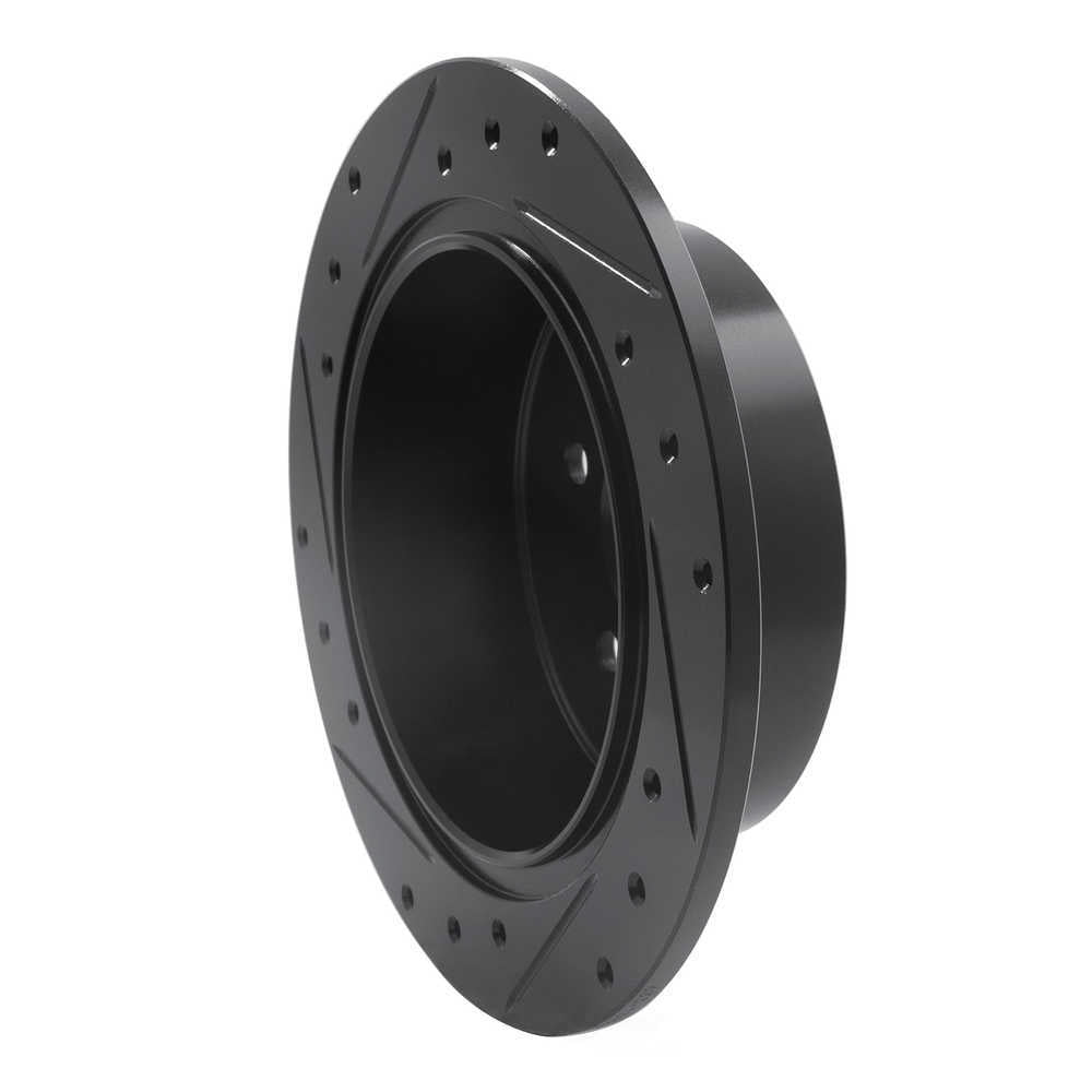 Dynamic Friction Company 633-13020R DFC Brake Rotor - Drilled And Slotted - Black