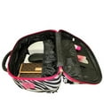 thumbnail image 3 of Rockland Luca Vergani 2-Piece Cosmetic Case Set - Pink Zebra, 3 of 3
