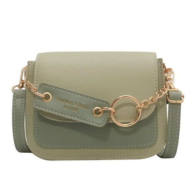 Bolso de mano tipo bandolera y bolso de mano para mujer, bolso de hombro de piel sintética a la moda MFZFUKR BST3060507-2